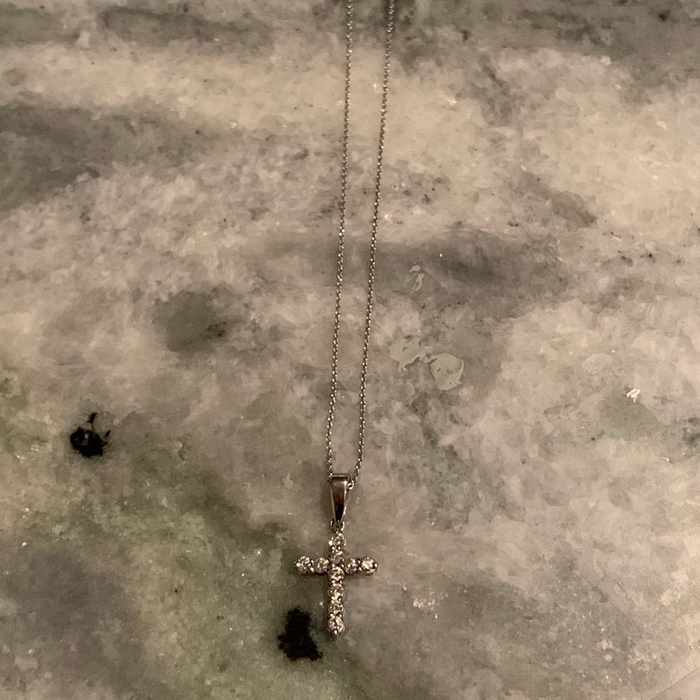 Diamond Cross Pendant necklace